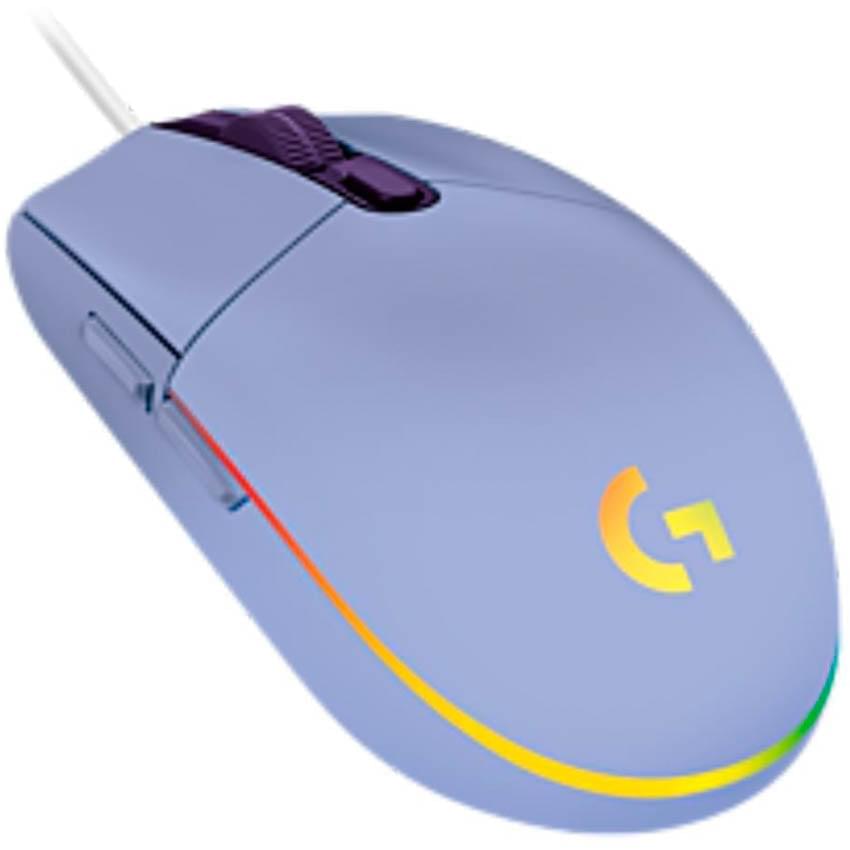 Mouse Logitech G203 Rgb Lightsync 8000 Dpi Lila